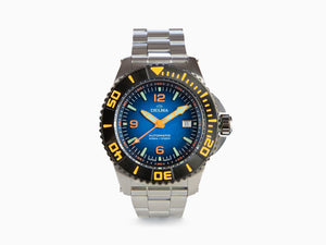 Delma Diver Blue Shark III Azores Automatic Watch, Blue, 47mm, 54701.700.6.048