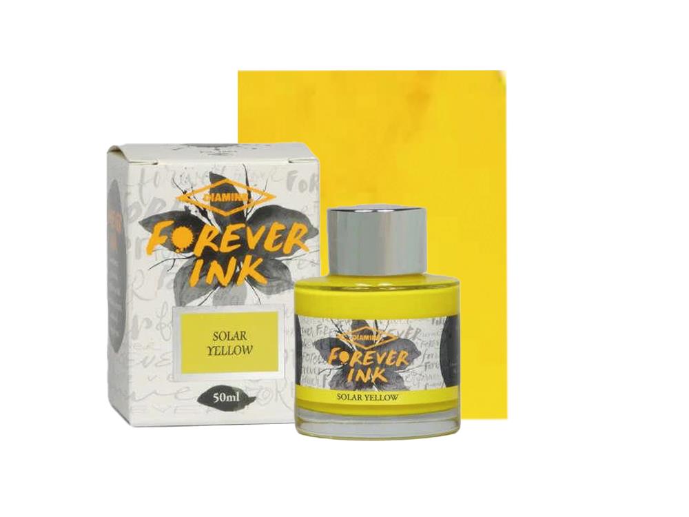 Diamine Forever Ink Collection -Permanent Pigment Ink Bottle Solar Yellow