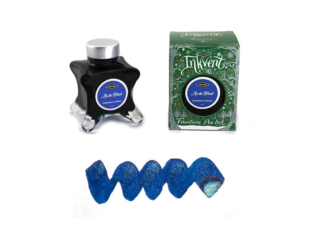 Diamine Arctic Blast  Ink Vent Green Ink Bottle, 50ml, Chameleon & Sheen