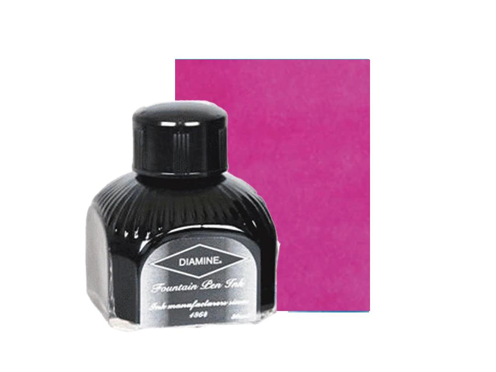 Diamine Ink Bottle Claret, 80ml, Italyan crystal bottle
