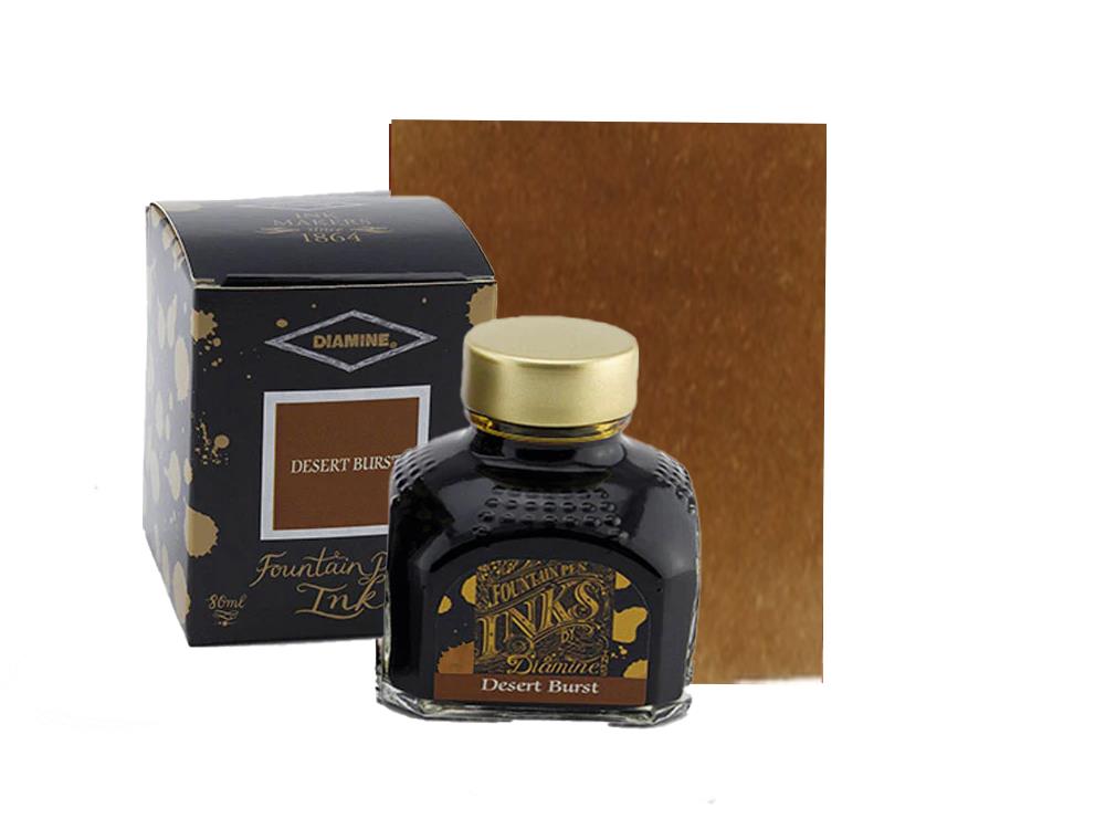 Diamine Desert Burst Ink Bottle, 80ml., Crystal