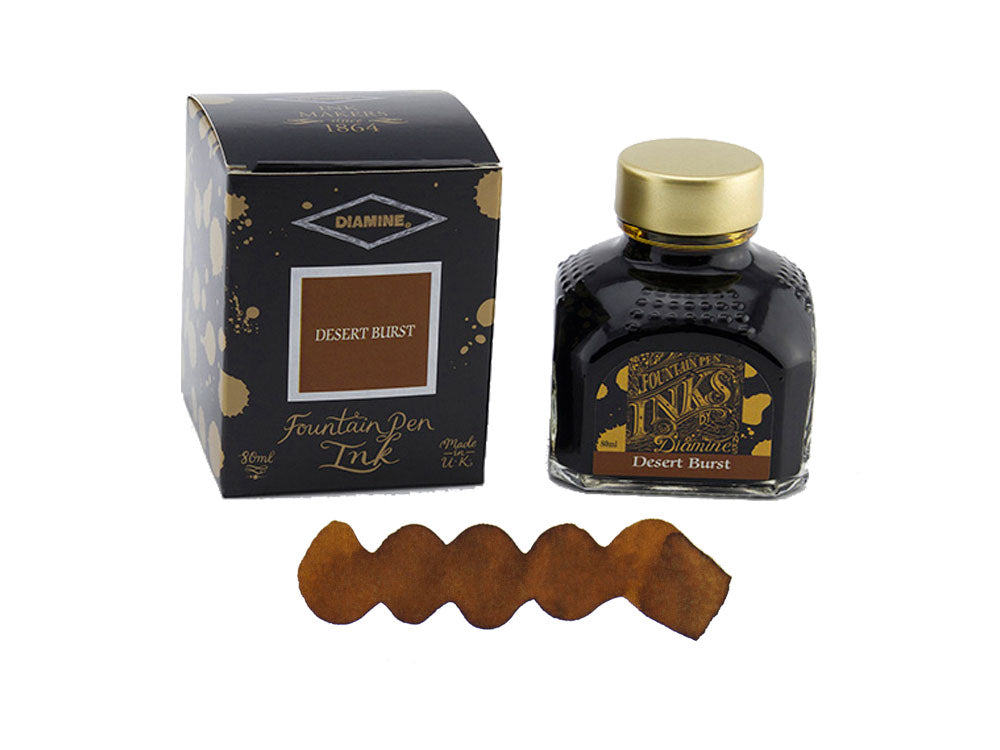 Diamine Desert Burst Ink Bottle, 80ml., Crystal