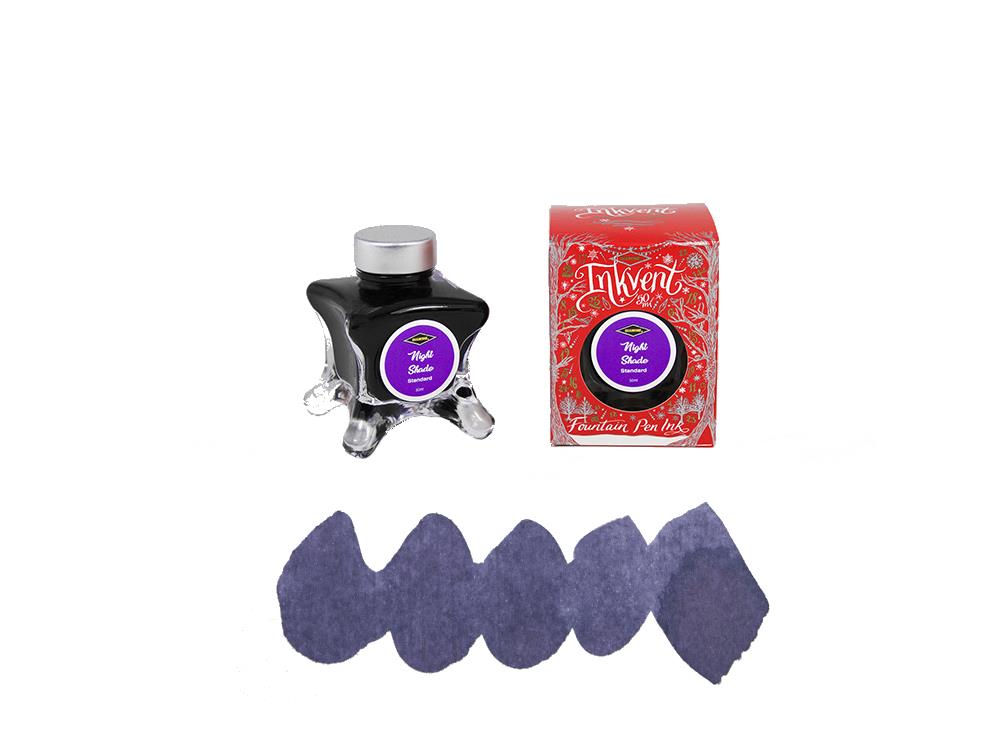 Diamine Night Shade Ink Vent Red Ink Bottle, 50ml, Purple, Glass