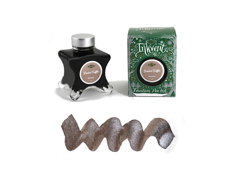 Diamine Dusted Truffle Ink Vent Green Ink Bottle, 50ml, Shimmer