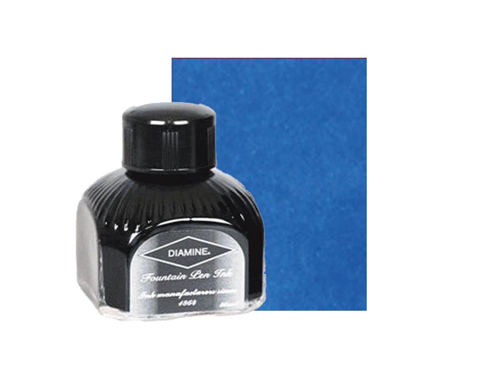 Diamine Ink Bottle Washable Blue, 80ml, Italyan crystal bottle