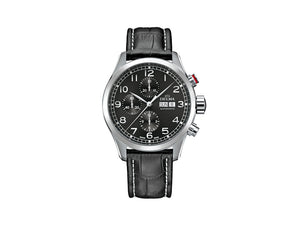 Delma Aero Pioneer Chronograph Automatic Watch, Black, 45 mm, 41601.580.6.032