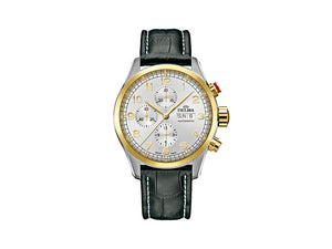 Delma Aero Pioneer Chronograph Automatic Watch, Silver, 45 mm, 52601.580.6.062