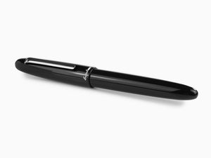 Esterbrook Estie Ebony Rollerball pen, Black Resin, Chrome Trim, E107