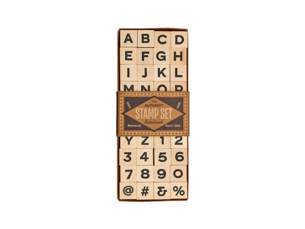 Esterbrook Alphabet Stamp Set, EABCSTAMP