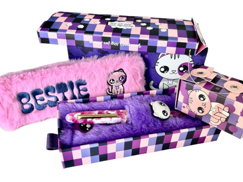Set Esterbrook Estie Bestie Bubble Gum Pink Fountain Pen, EBBB