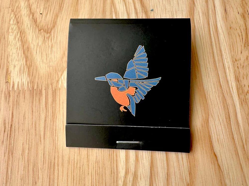 Esterbrook x BUNGUBOX Kingfisher Lapel Pin, EBIRDPIN
