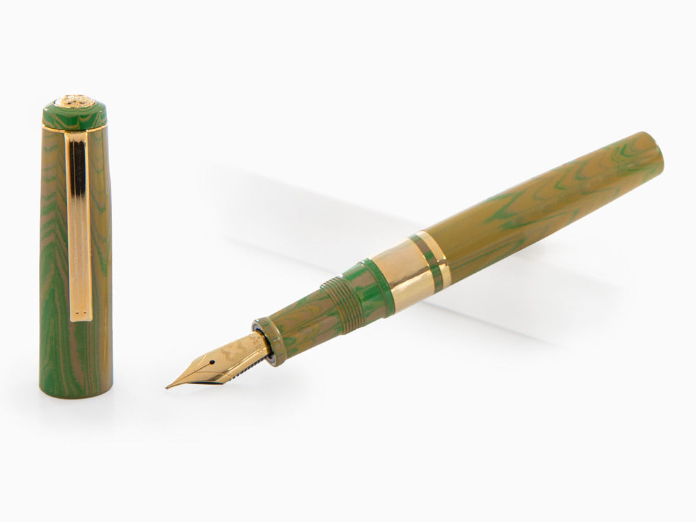 Esterbrook Big-J Lotus Green Ebonite Fountain Pen, 18K, EBJWF-18K