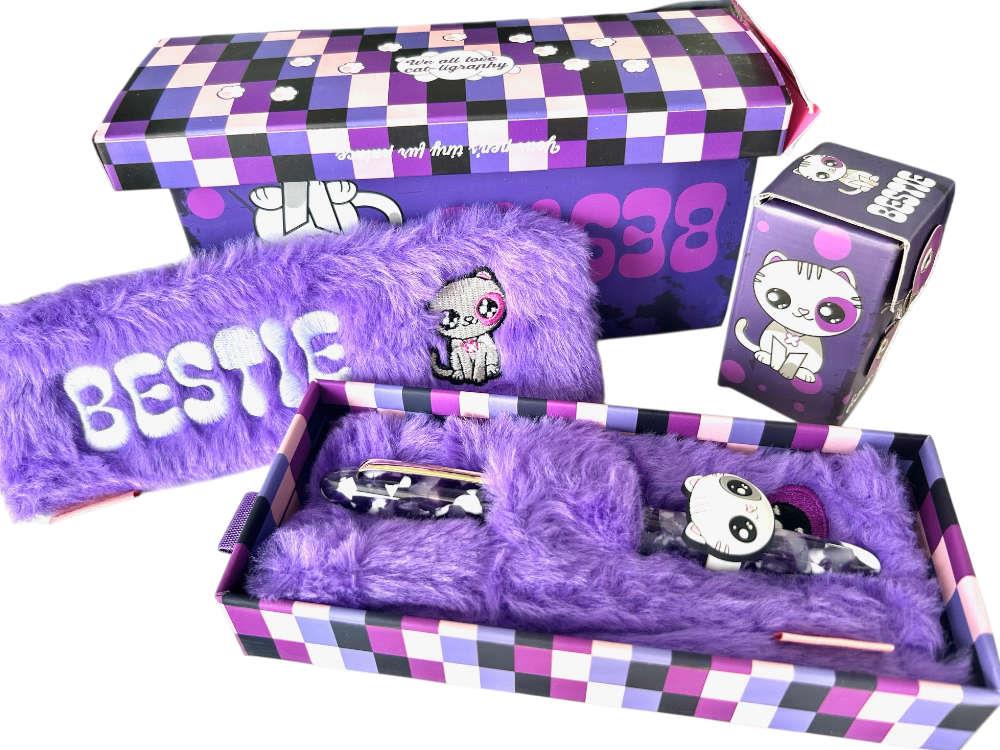 Set Esterbrook Estie Bestie Sugar Plum Purple Fountain Pen, EBSP