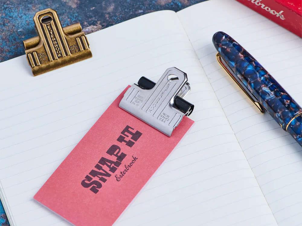 Esterbrook Eclipse 3-Piece Clip Set, Metal, Silver, ECL-SILVER