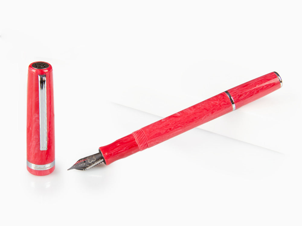 Esterbrook JR Carmine Fountain Pen, Marbled resin, Red, EJR-RED