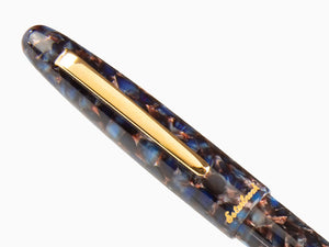 Esterbrook Estie Nouveau Bleu Fountain Pen, Resin, Gold plated, ENB156