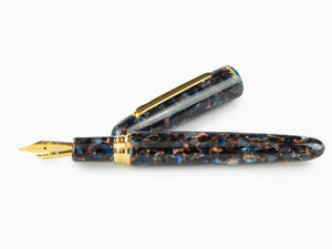 Esterbrook Estie Oversize Nouveau Bleu Fountain Pen, Gold plated, ENB166