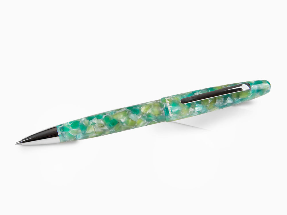 Esterbrook Estie Sea Glass Ballpoint pen, Resin, Chrome Trim, ESG829