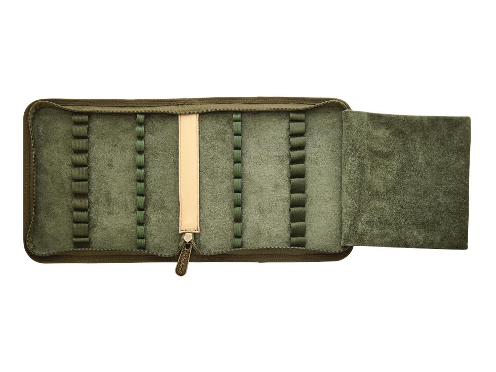 Esterbrook 20 PC Zipper Pen Case - Army Green, EZPC20-AG