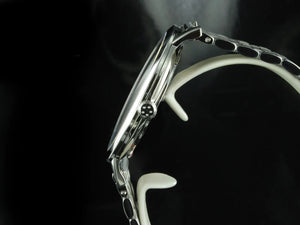 Eterna Eternity Gent Quartz watch, ETA 955.112, 42mm., Silver, Steel bracelet