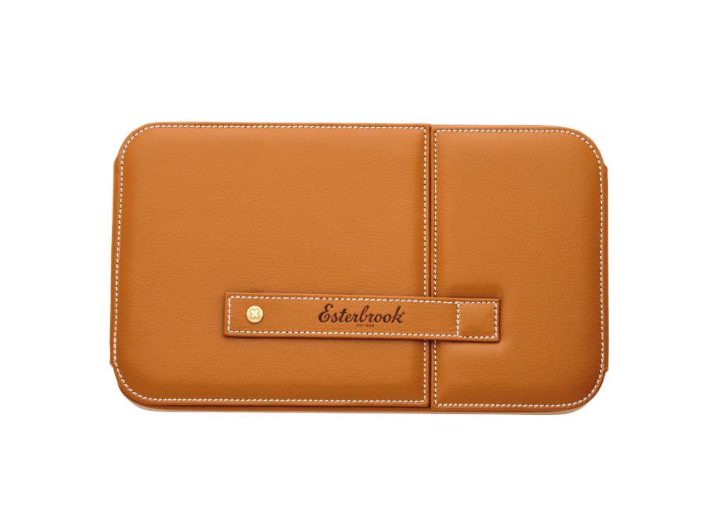 Esterbrook Accesorios Pen Case, British Tan, Brown, 12, EBT112