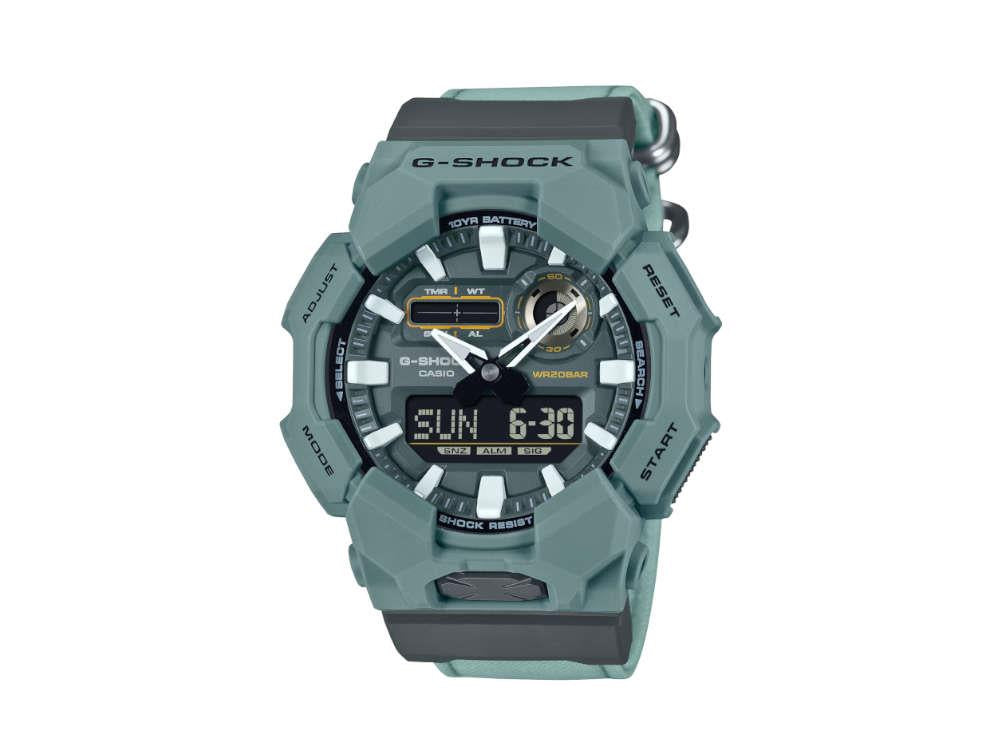 G-SHOCK Casio Classic Quartz Watch, Bio-based resin, Green, 52 mm, GA-010CE-2AER