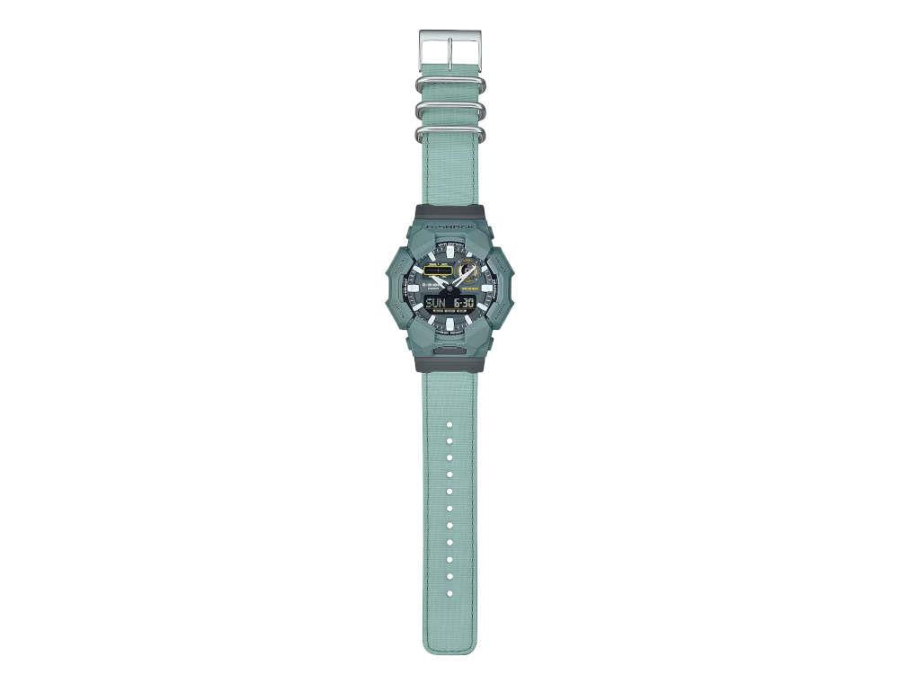 G-SHOCK Casio Classic Quartz Watch, Bio-based resin, Green, 52 mm, GA-010CE-2AER