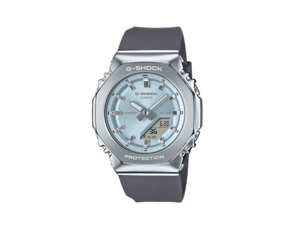 G-SHOCK Casio Classic Woman Quartz Watch, Blue, 45.9 × 40.5mm, GM-S2110-2AER