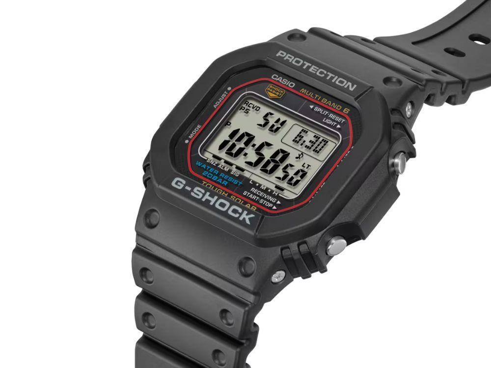 G-SHOCK Casio The Origin Quartz Watch, Black, 46.7 × 43.2mm, GW-M5610U-1ER