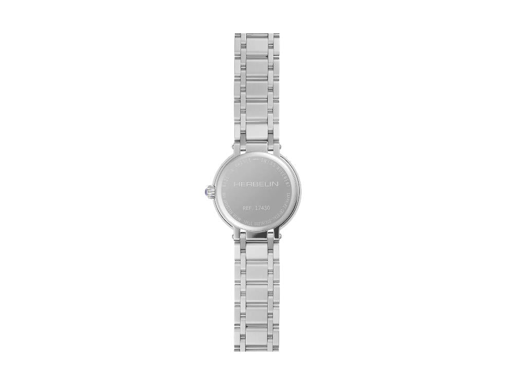Herbelin Galet Quartz Watch, Silver, 28 mm, 17430B28