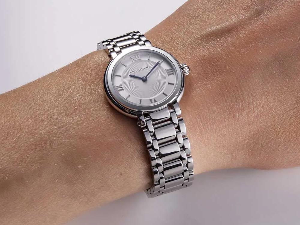 Herbelin Galet Quartz Watch, Silver, 28 mm, 17430B28