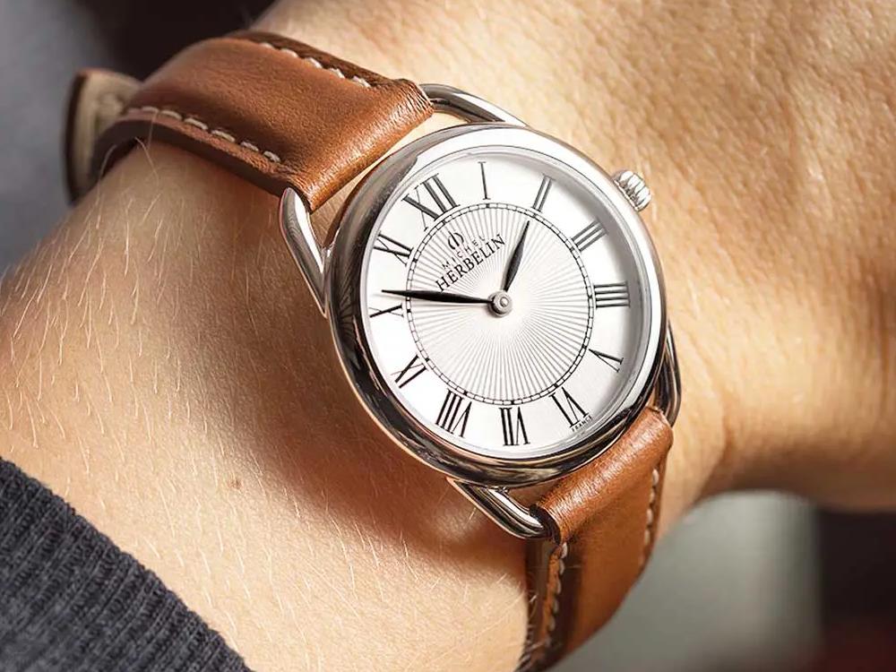 Herbelin Equinoxe Quartz Watch, Stainless Steel 316L, Silver/White,17497AP08GD