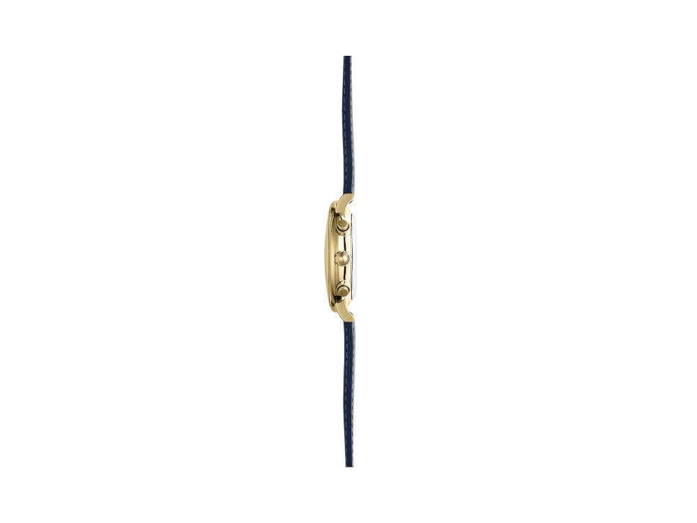 Herbelin Inspiration Quartz Watch, Stainless Steel 316L, Blue, 35647P15