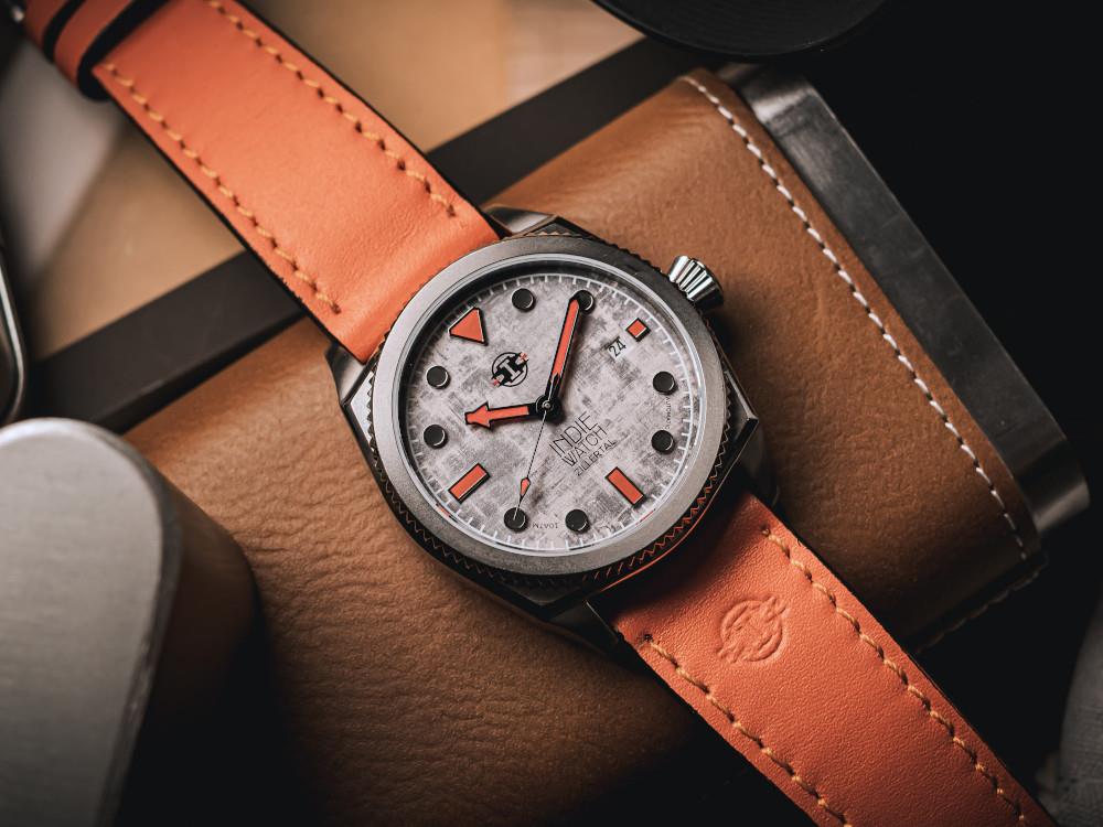 Indie Watch Zillertal Automatic Watch, Grey, 40 mm, 163X