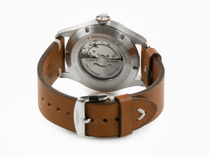 Iron Annie Cockpit Automatic Watch, Beige, 42 mm, Leather, Day and date, 5164-3