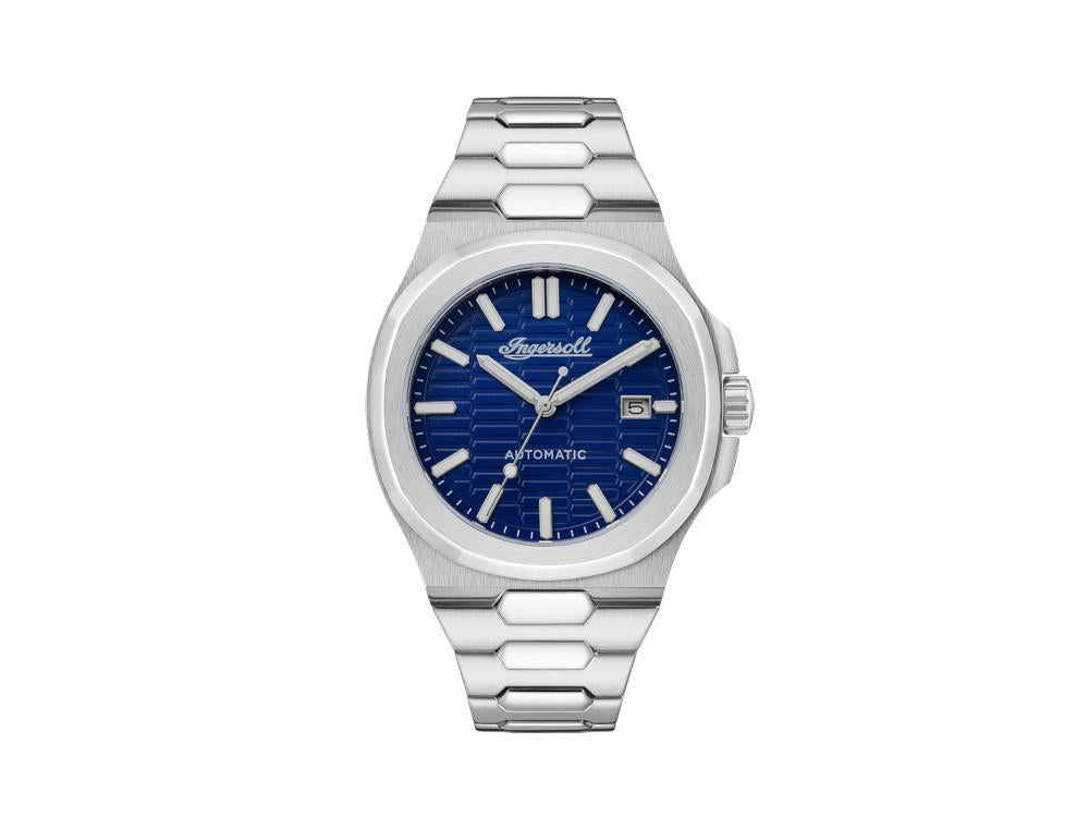 Ingersoll Catalina Automatic Watch, Stainless Steel 316L, 44 mm, Blue, I11801