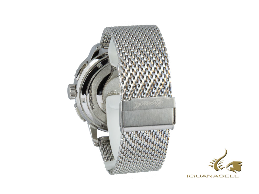 Ingersoll Regent Quartz Watch, Chronograph, 47mm, Black, Mesh strap, I00103