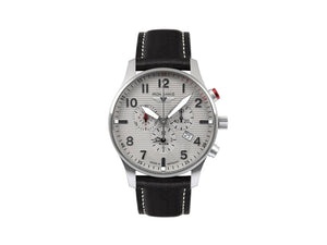 Iron Annie D-Aqui Quartz Watch, Grey, 42 mm, Alarm, Chronograph, Day, 5684-4