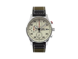 Iron Annie F13 Tempelhof Quartz Watch, Beige, 42 mm, Chronograph, 5670-5