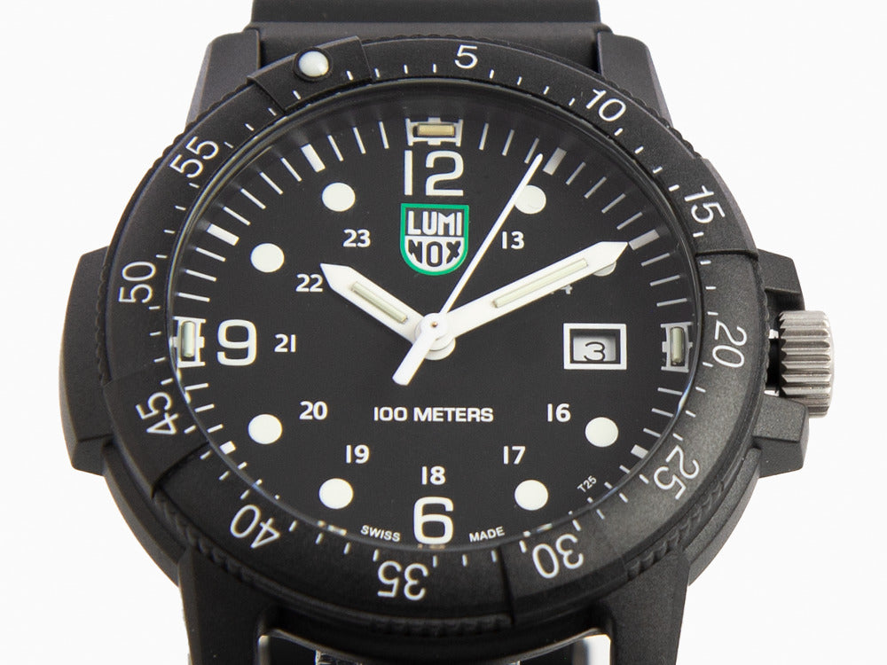 Luminox G-Collection Sea Bass Quartz Watch, Black, CARBONOX™, 44 mm, X2.2001