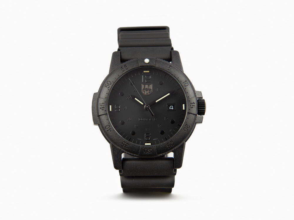 Luminox G-Collection Sea Bass Quartz Watch, Black, CARBONOX™, 44 mm, X2.2001.BO