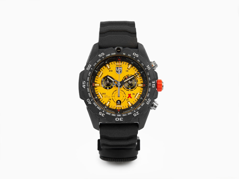 Luminox Bear Grylls Survival Quartz Watch, CARBONOX, Yellow, 45 mm, XB.3745