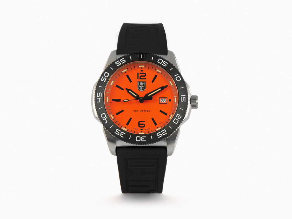 Luminox Sea Pacific Diver Quartz Watch, Orange, 44 mm, Day, 20 atm, XS.3129.SET