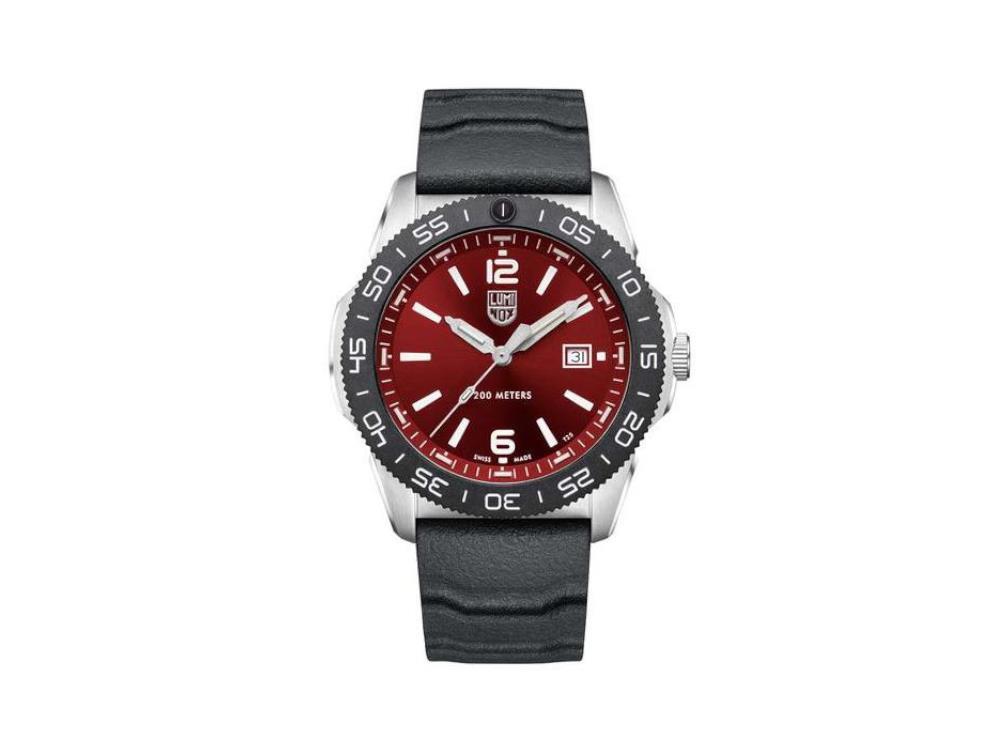 Luminox Sea Pacific Diver Quartz Watch, Red, 44 mm, Day, 20 atm, XS.3135