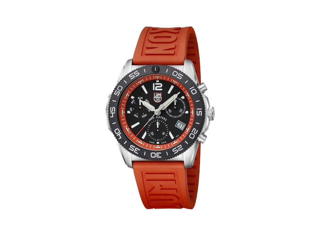Luminox Pacific Diver Quartz Watch, CARBONOX, Black, 44 mm, 20 atm, XS.3149