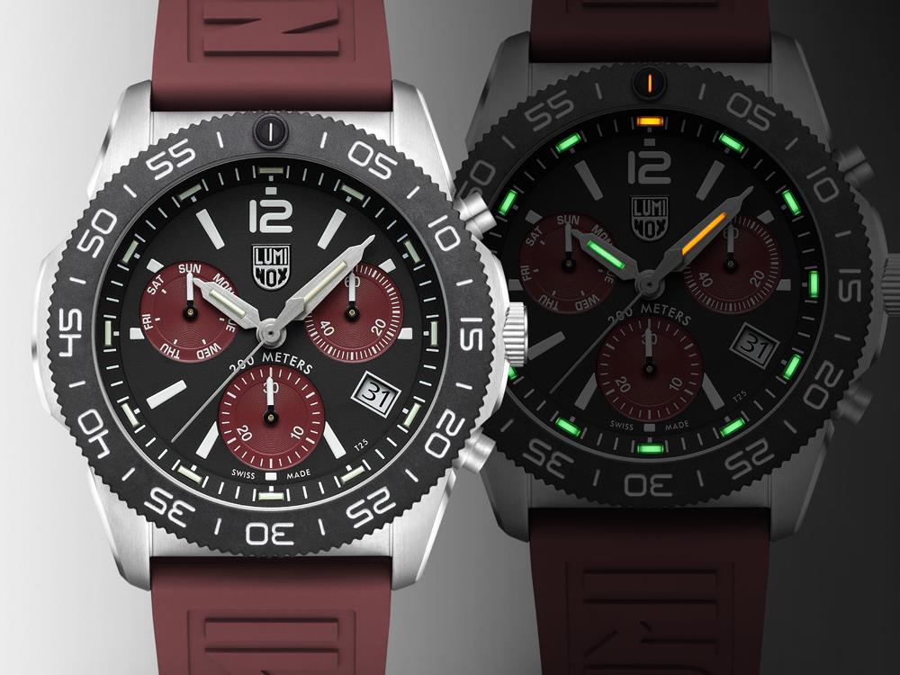 Luminox Sea Pacific Diver Chronograph 3140 Series LE Quartz Watch, XS.3155.1