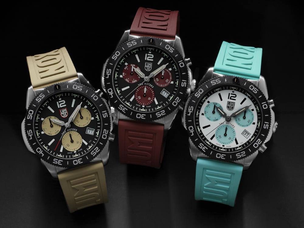 Luminox Sea Pacific Diver Chronograph 3140 Series LE Quartz Watch, XS.3155.1