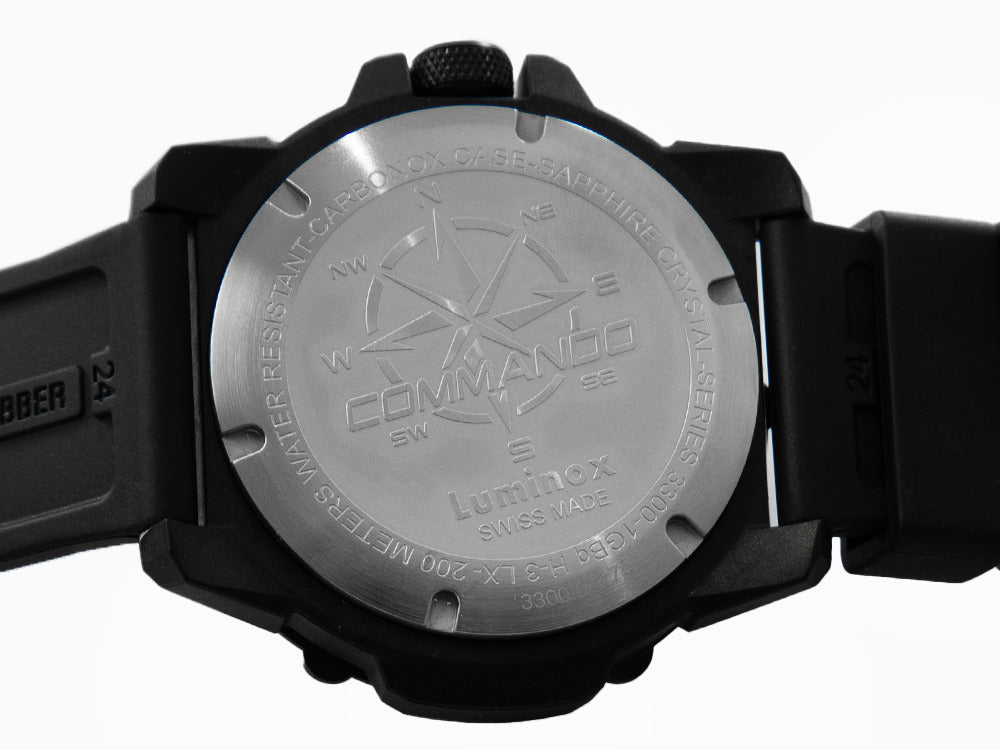 Luminox Commando Frogman Quartz Watch, CARBONOX, Grey, 42 mm, 20 atm, XS.3301