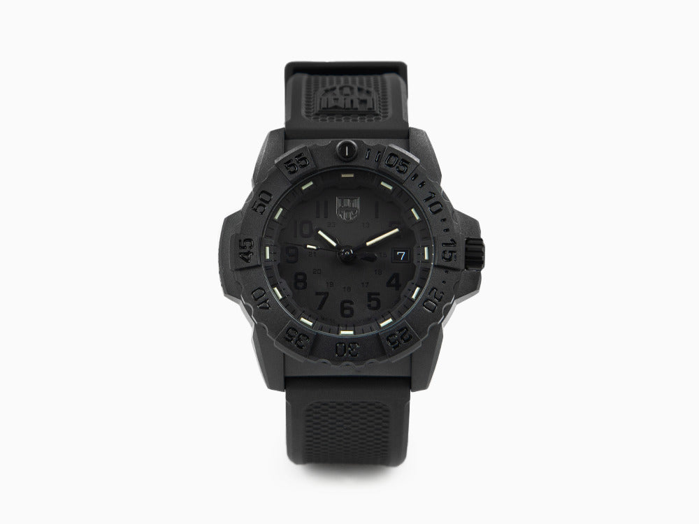Luminox Sea Navy Seal 3501.BO Quartz watch, Black, Carbon, 20 atm, Polyurethane