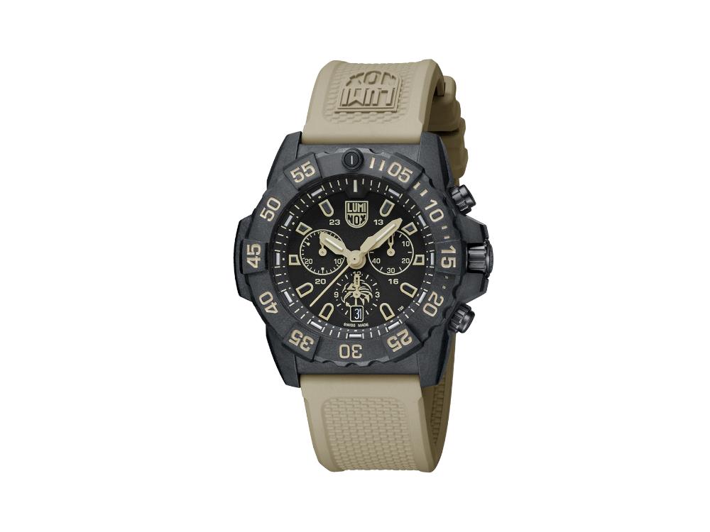 Luminox Sea Navy Seal Foundation 3580 Quartz Watch, Black, XS.3590.NSF.SET